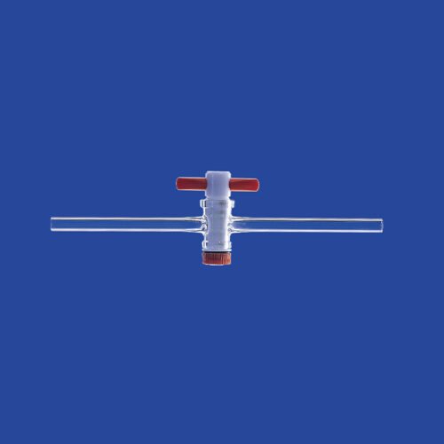 Robinet-en-teflon-(PTFE)-complet-avec-rodage