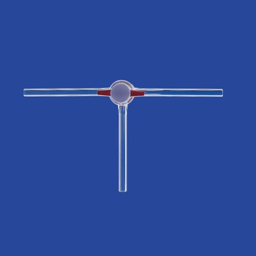 Robinet-en-teflon-(PTFE)-forme-equerre-avec-rodage