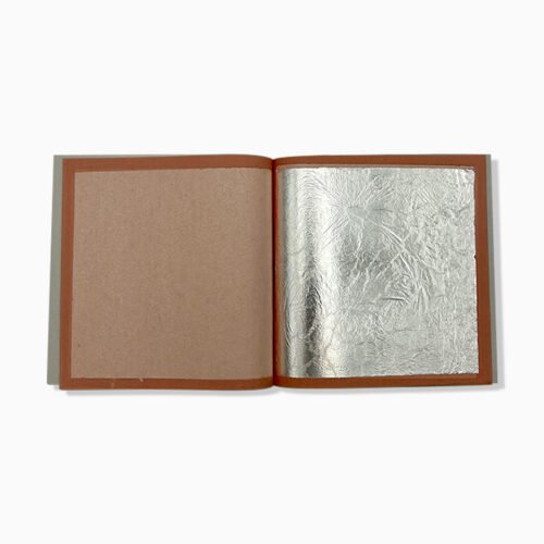 carnet de 25 feuilles d'argent